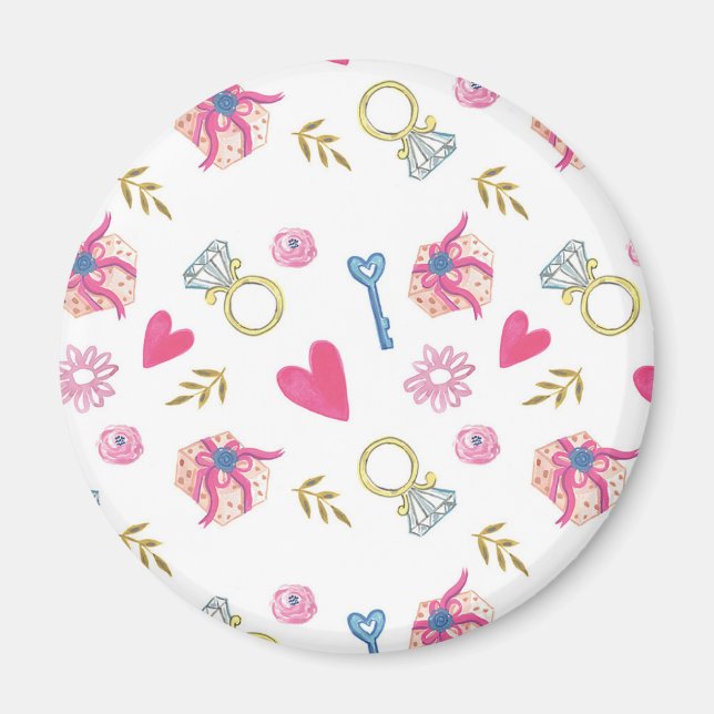 Aimant Je fais Motif II (Devant)