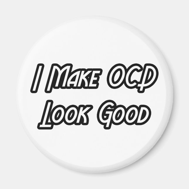 Aimant Je fais paraître l'OCD bon (Devant)