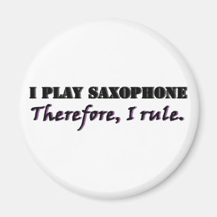 Aimant Je joue le saxophone…
