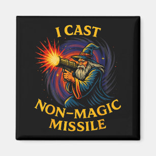 Aimant Je lance un missile non magique Parodie de sorcier