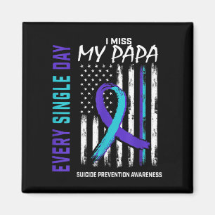 Aimant Je Manque Mon Papa Suicide Sensibilisation Prévent