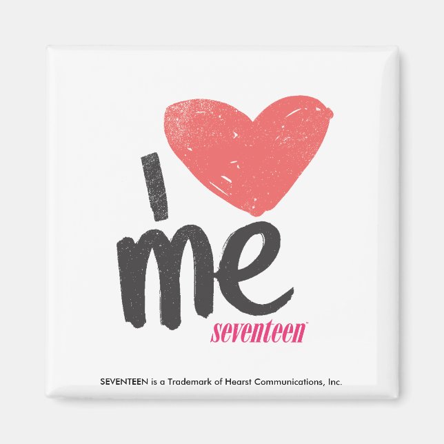 Aimant Je Me Coeur Rose (Devant)