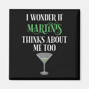 Aimant Je me demande si Martinis pense aussi à moi