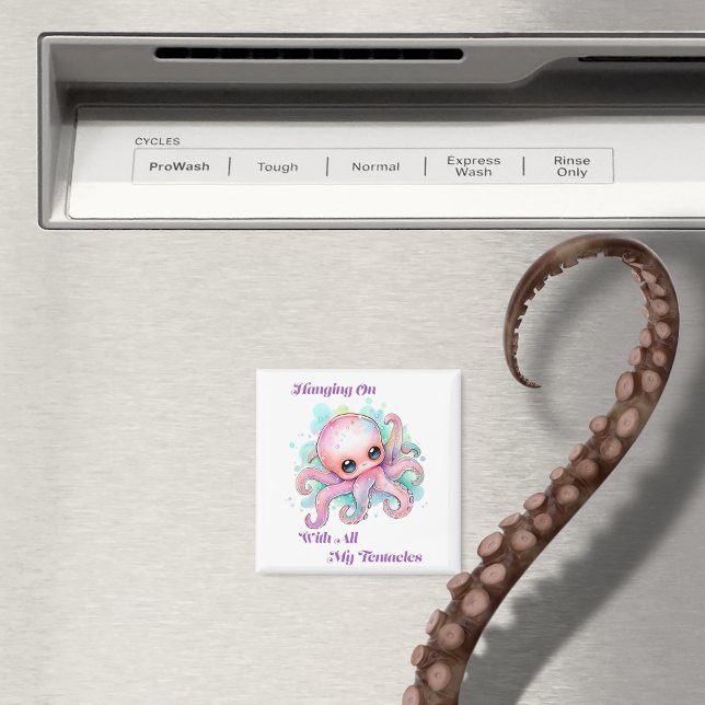 Aimant Je Me Pose Avec Toutes Mes Tentacles (Créateur téléchargé)