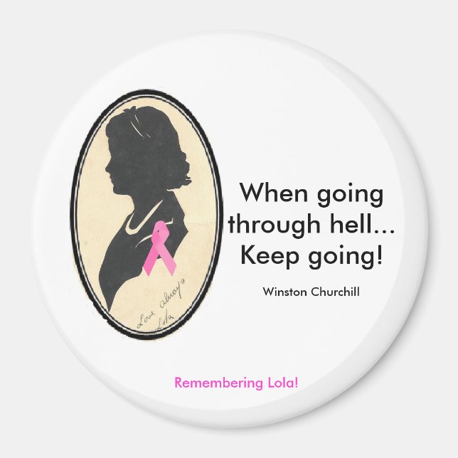 Aimant Je me souviens de Lola ! (Devant)