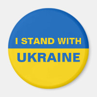 Je me tiens avec le drapeau ukrainien de l'Ukraine
