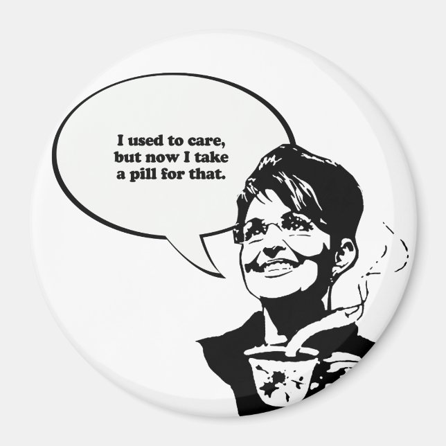 Aimant Je m'en souciais, mais maintenant je prends une pi (Devant)