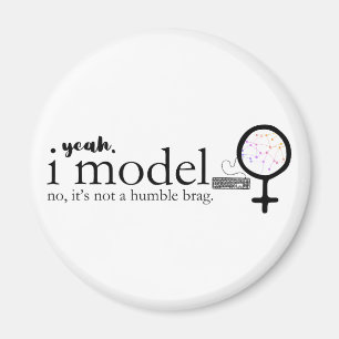 Aimant Je Modèle Les Femmes En Technologie