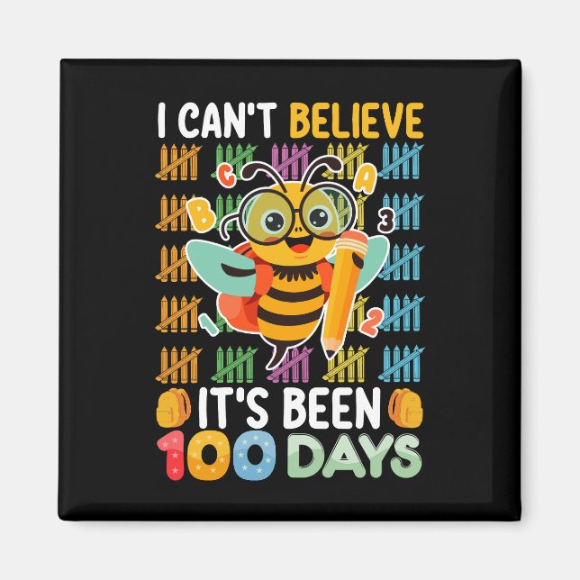 Aimant Je n'arrive pas à croire que c'est déjà été 100 jo (Devant)