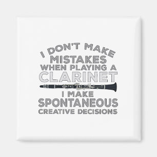 Aimant Je ne commets pas d'erreur en jouant à Clarinet
