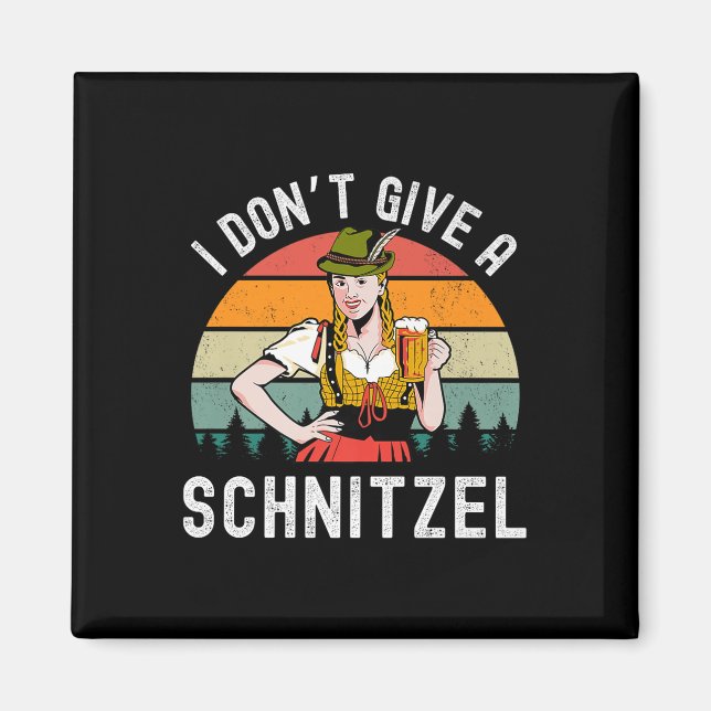 Aimant Je Ne Donne Pas De Bière Schnitzel Wurst Funny Pr  (Devant)