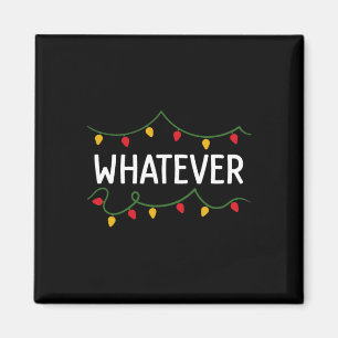 Aimant Je ne fais pas de jumelage de tenues de Noël