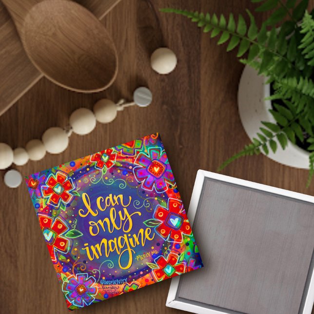 Aimant "Je Ne Peux Imaginer Que" L'Aimant D'Inspirété (Créateur téléchargé)