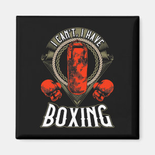 Aimant Je ne peux pas avoir de gants de boxe