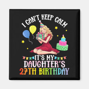 Aimant Je ne peux pas rester calme 27ème anniversaire de