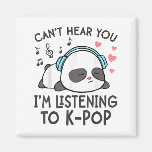 Aimant Je ne peux pas vous entendre J'écoute les femmes d