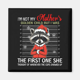 Aimant Je ne suis pas l'enfant chéri de ma mère Raton lav