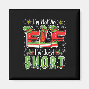 Aimant Je ne suis pas un elfe juste petit Noël drôle Xmas