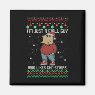 Aimant Je ne suis qu'un type qui aime Noël