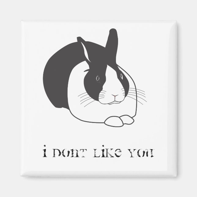 Aimant Je ne t'aime pas (Devant)