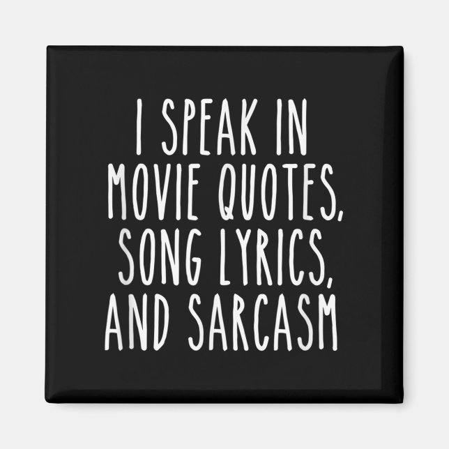 Aimant Je Parle Dans Les Citations De Cinéma Chansons Par (Devant)