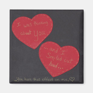 Aimant - je pensais à vous et j'ai souri…