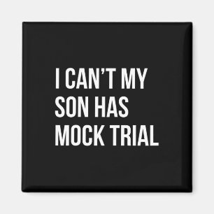 Aimant Je peux&# à mon fils a un Faux essai amusant mama