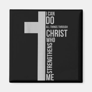 Aimant Je peux faire des choses par le Christ qui me fort