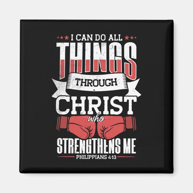 Aimant Je Peux Faire Tout Par Christ (Devant)