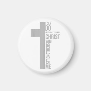 Aimant Je Peux Faire Tout Par Le Christ Qui Renforce