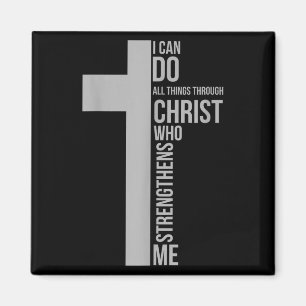 Aimant Je peux faire toutes choses par Christ qui me fort