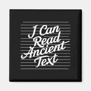 Aimant Je Peux Lire Le Texte Ancien ( À L'Arrière )