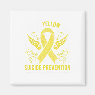 Aimant Je Porte Du Jaune Pour Le Sujet De Sensibilisation