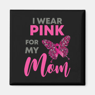 Aimant Je Porte Du Rose Pour Ma Mère Ruban Rose Gif