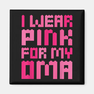 Aimant Je Porte Du Rose Pour Mon Oma Block Building Boys