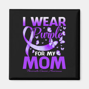 Aimant Je Porte Du Violet Pour Ma Mère Académie De Cancer