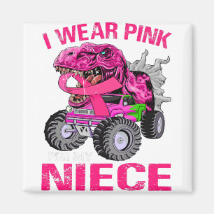 Aimant Je Porte Le Rose Pour Ma Nièce Cancer Du Sein
