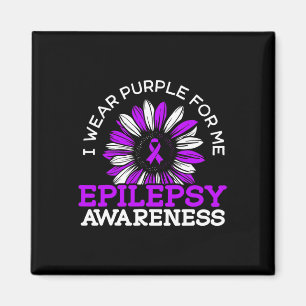 Aimant Je Porte Le Violet Pour Moi Epileptique Séizure Ep