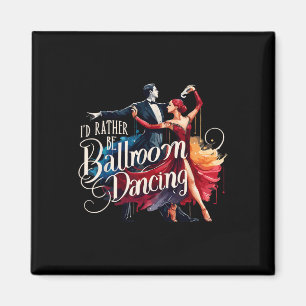 Aimant Je Préférerais Être Danseur Danse De Salle De Bal