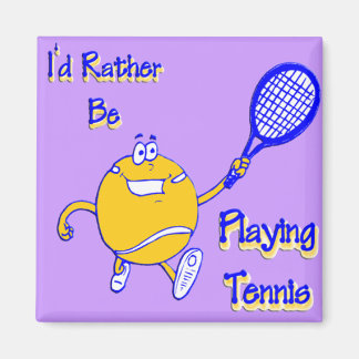 Aimant Je Préférerais Jouer Au Tennis
