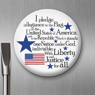 Aimant Je promets l'allégeance au drapeau de l'Union