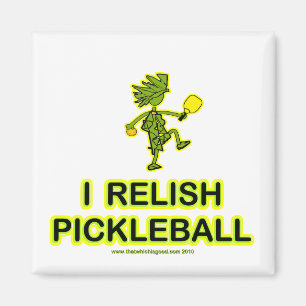 Aimant Je Relish Pickleball Shirts & Cadeaux
