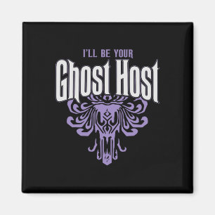 Aimant Je serai votre hôte fantôme Haunted Halloween Part