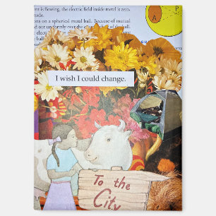 Aimant Je souhaite que je puisse changer pour le camping 