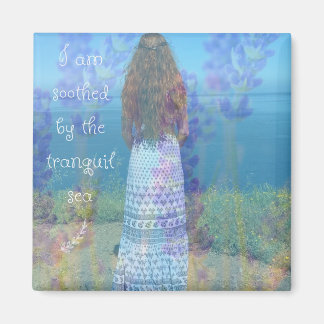 Aimant Je suis apaisé par l'aimant marin tranquille