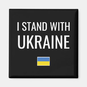 Aimant Je Suis Avec L'Ukraine Ukraine drapeau national