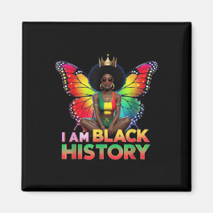 Aimant Je Suis Black History Mois African American Butter