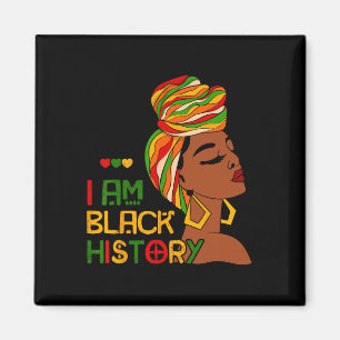 Aimant Je Suis Black History Mois African American Junete