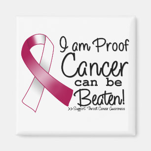 Aimant Je suis cancer de la gorge de preuve peux être