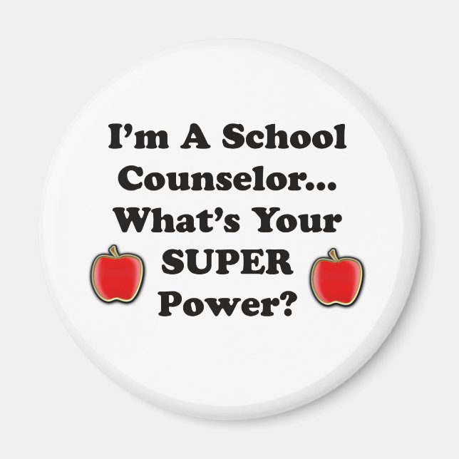 Aimant Je suis conseiller scolaire (Devant)